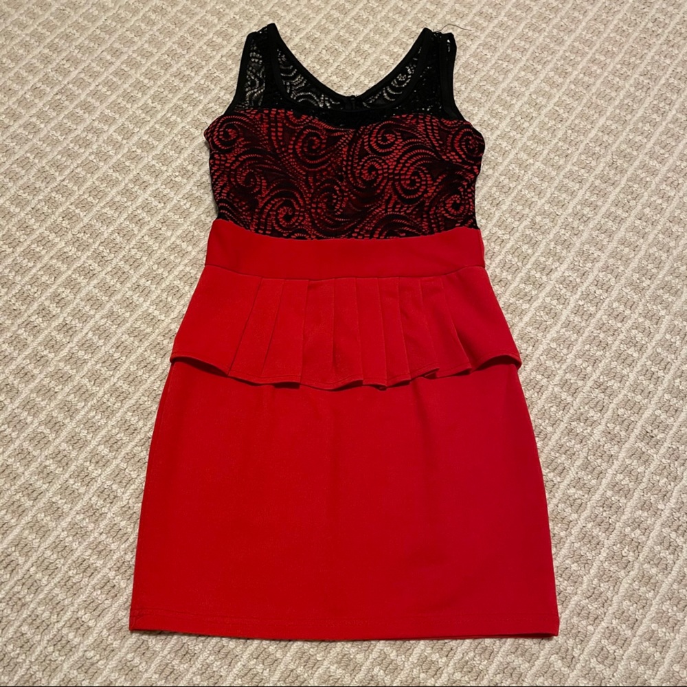 Semiformal mini dress